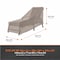Modern Leisure Garrison Patio Chaise Lounge Cover, Waterproof, 65 in. L x 28 in. W x 29 in. H, Sandstone 3100 - alternate 2